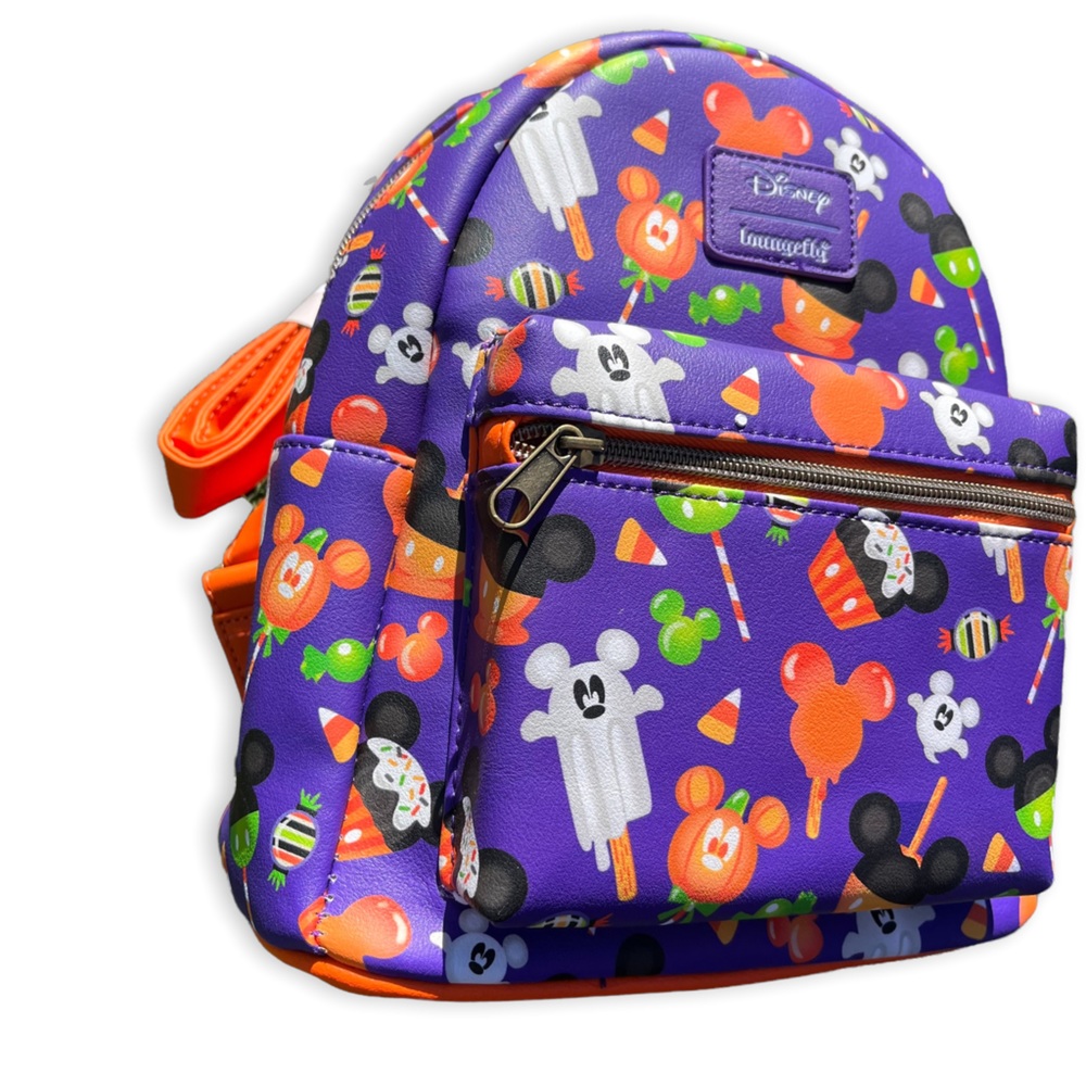 Loungefly Disney Mickey Mouse Halloween Treats Mini B… Gem